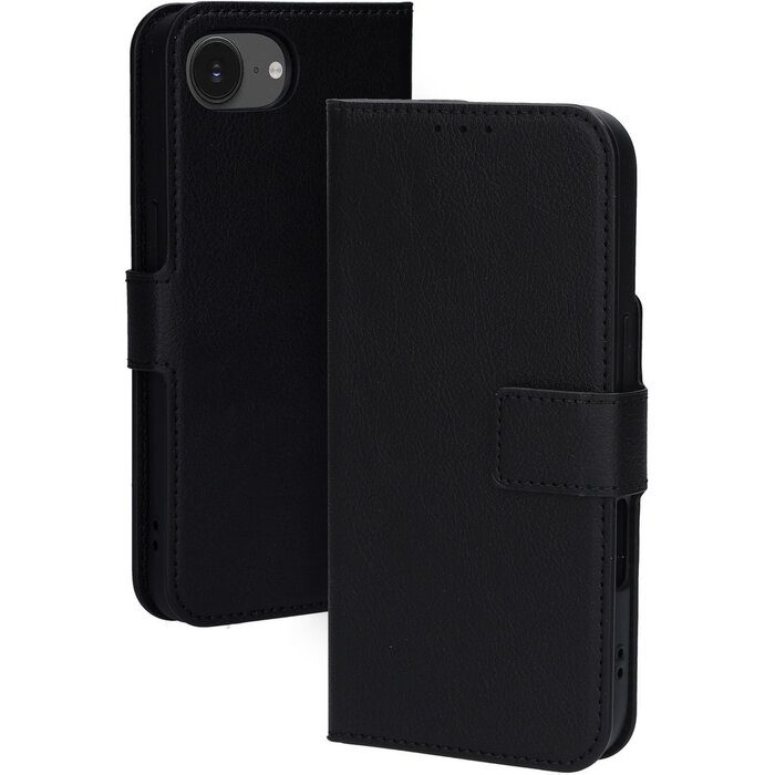 Mobiparts Mobiparts Classic Wallet Case Apple iPhone 17e/16e Black (Magsafe Compatible)