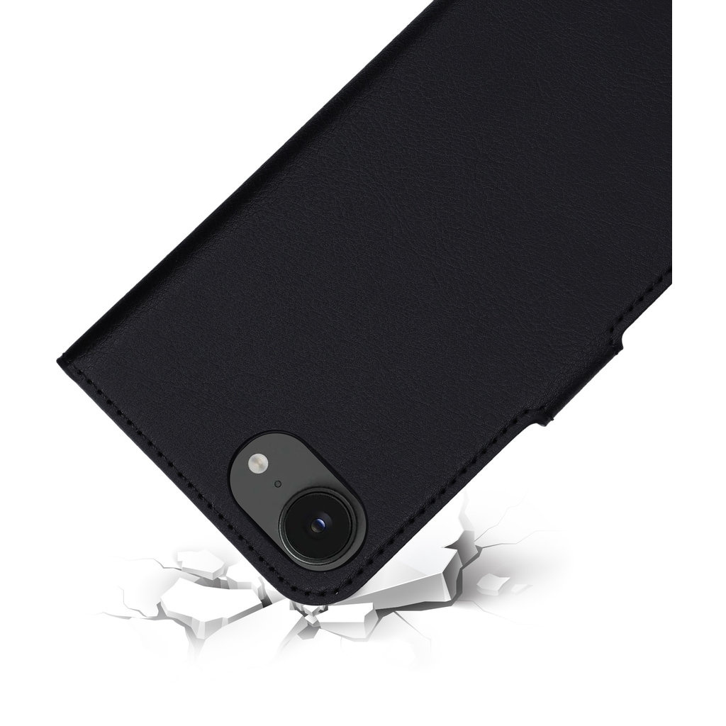 Mobiparts Mobiparts Classic Wallet Case voor iPhone 17e/16e - MagSafe - Zwart
