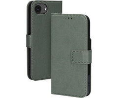 Mobiparts Mobiparts Classic Wallet Case Apple iPhone 17e/16e Stone Green (MagSafe Compatible)