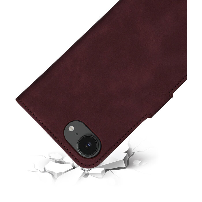 Mobiparts Mobiparts Classic Wallet Case iPhone 17e/16e MagSafe - Velvet Red