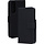 Mobiparts Leather Wallet Case voor Samsung Galaxy S25 Edge - Zwart