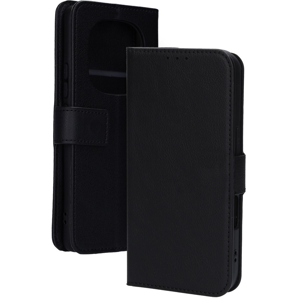Mobiparts Mobiparts Classic Wallet Case voor Xiaomi Redmi Note 14 Pro 5G - Zwart