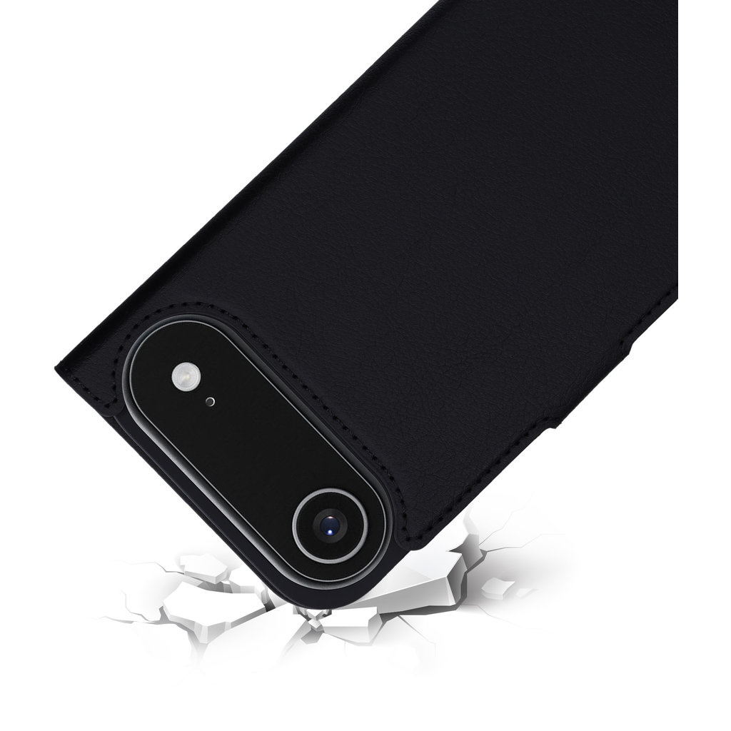 Mobiparts Mobiparts Classic Wallet Case iPhone Air - MagSafe Compatibel - Zwart