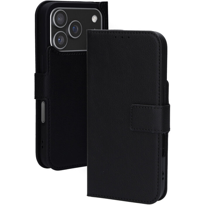 Mobiparts Mobiparts Classic Wallet Case iPhone 17 Pro - MagSafe - Zwart