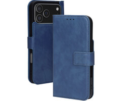 Mobiparts Mobiparts Classic Wallet Case iPhone 17 Pro Max - MagSafe - Steel Blue