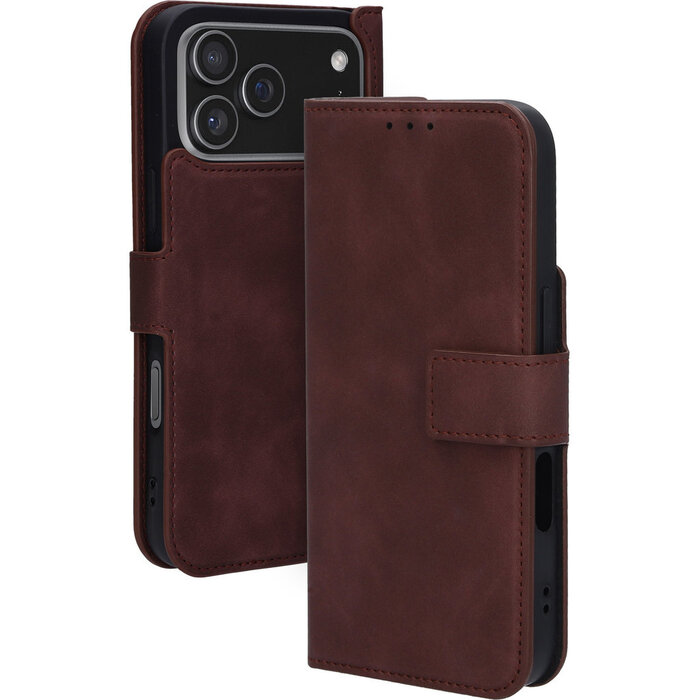 Mobiparts Mobiparts Classic Wallet Case iPhone 17 Pro Max - MagSafe Velvet Red