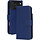 Mobiparts Lederen Wallet Case voor iPhone 17 Pro Max - MagSafe - Blauw