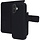 Mobiparts 2-in-1 Lederen Wallet Case voor iPhone 17 - Zwart