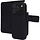 Mobiparts 2-in-1 Lederen Wallet Case voor Apple iPhone 17 Pro - Zwart