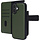 Mobiparts 2-in-1 Lederen Wallet Case voor iPhone 17 - Groen