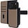 Mobiparts 2-in-1 Lederen Wallet Case voor iPhone 17 Pro Max - Taupe