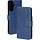 Mobiparts Classic Wallet Case voor Samsung Galaxy A17 - Staalblauw