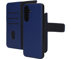 Mobiparts Mobiparts 2-in-1 Lederen Wallet Case voor Samsung Galaxy A17 - Blauw