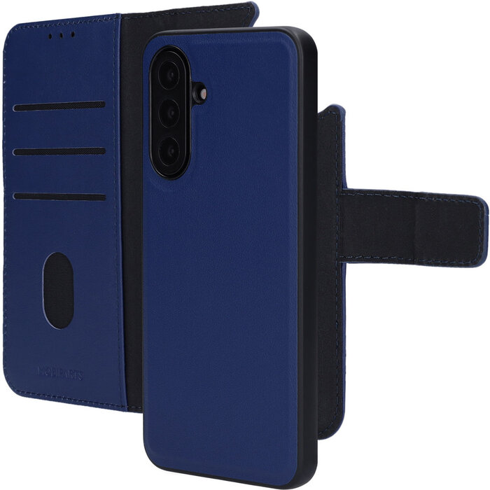 Mobiparts Mobiparts 2-in-1 Lederen Wallet Case voor Samsung Galaxy A17 - Blauw