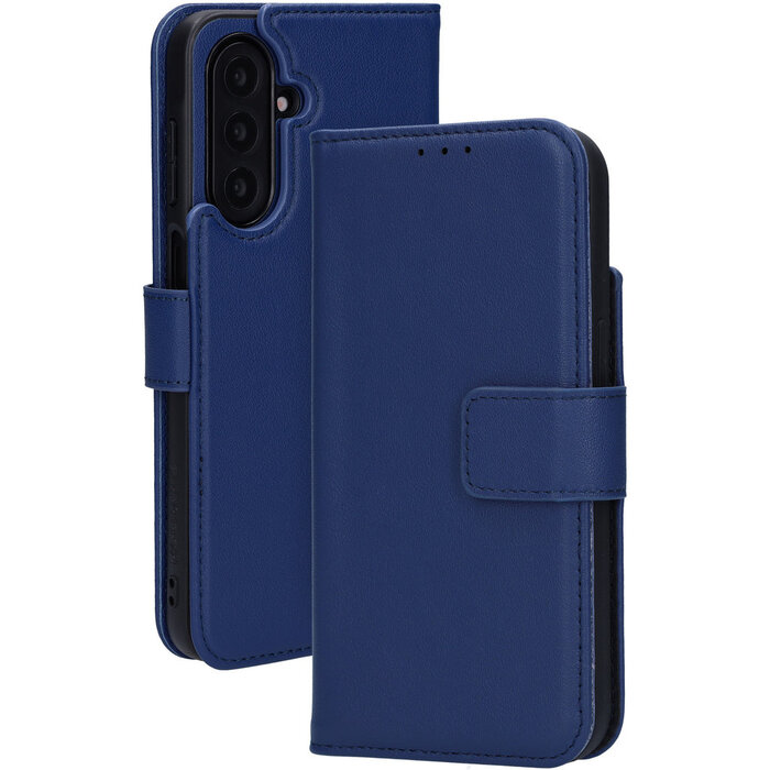 Mobiparts Mobiparts 2-in-1 Lederen Wallet Case voor Samsung Galaxy A17 - Blauw
