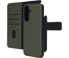 Mobiparts Mobiparts 2-in-1 Leren Wallet Case voor Samsung Galaxy A17 - Groen