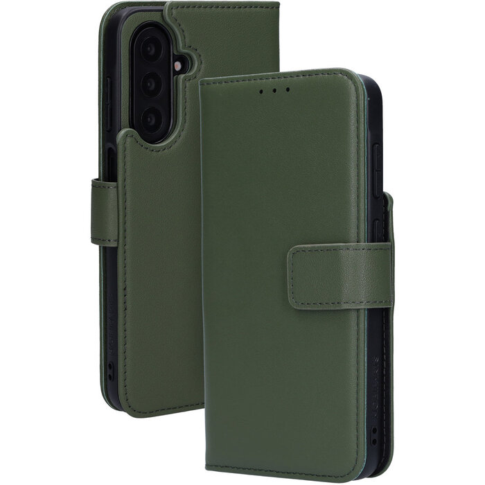 Mobiparts Mobiparts 2-in-1 Leren Wallet Case voor Samsung Galaxy A17 - Groen