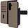 Mobiparts 2-in-1 Lederen Wallet Case voor Samsung Galaxy A17 - Taupe