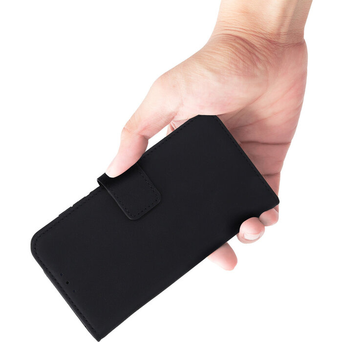 Mobiparts Mobiparts Leather Wallet Case Samsung Galaxy S25 FE Black