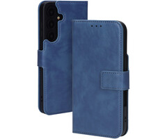 Mobiparts Mobiparts Classic Wallet Case voor Samsung Galaxy S25 FE - Steel Blue