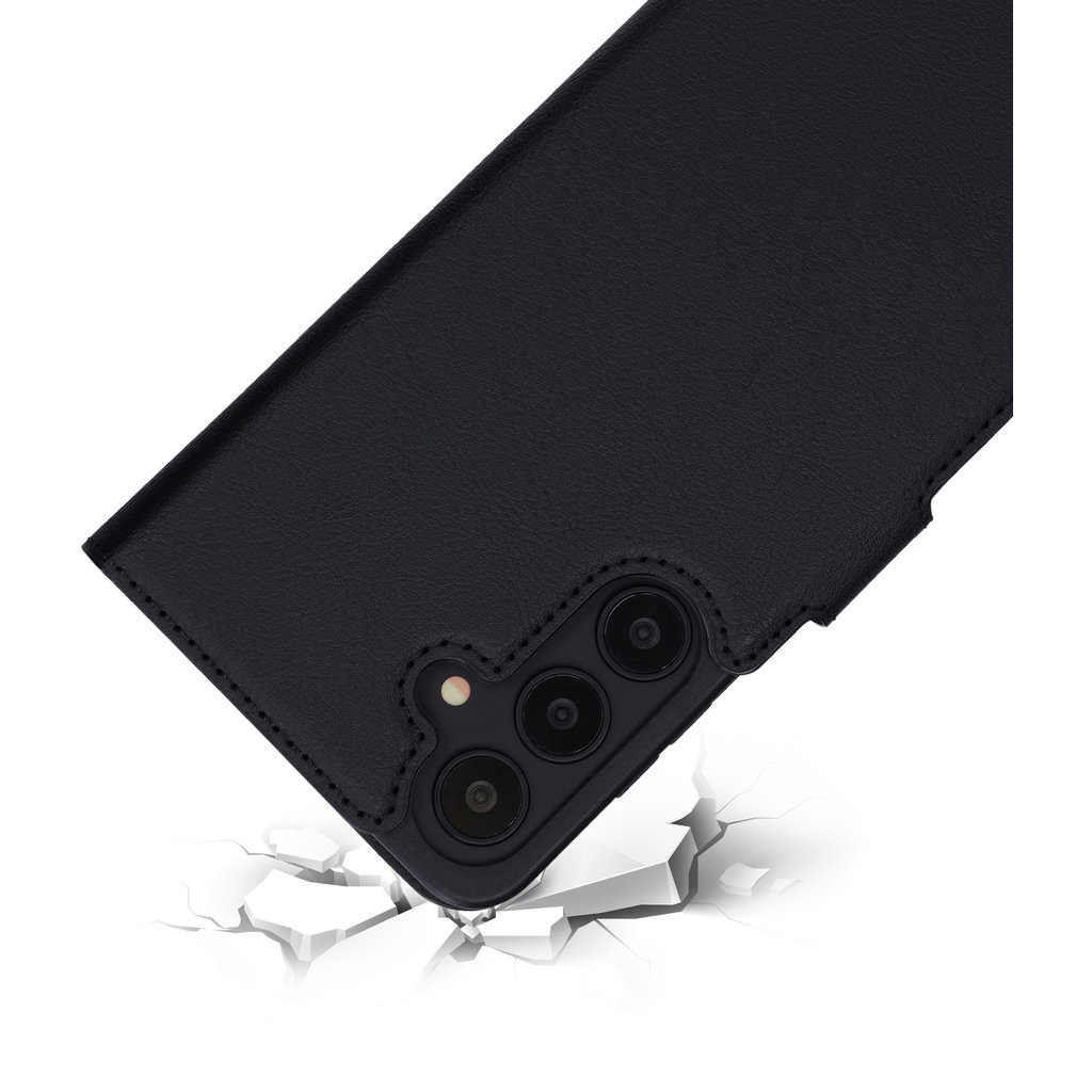 Mobiparts Mobiparts Classic Wallet Case voor Samsung Galaxy S25 FE - Zwart