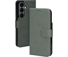 Mobiparts Mobiparts Classic Wallet Case Samsung Galaxy S26 Stone Green (MagSafe Compatible)