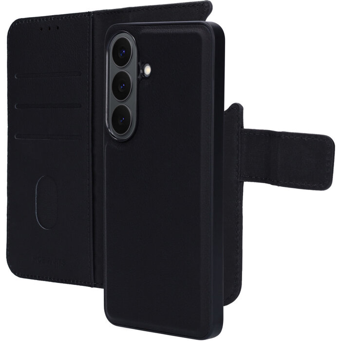 Mobiparts Mobiparts Leather 2 in 1 Wallet Case Samsung Galaxy S26 Black (MagSafe Compatible)