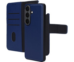 Mobiparts Mobiparts 2-in-1 Lederen Wallet Case Samsung Galaxy S26 Blauw