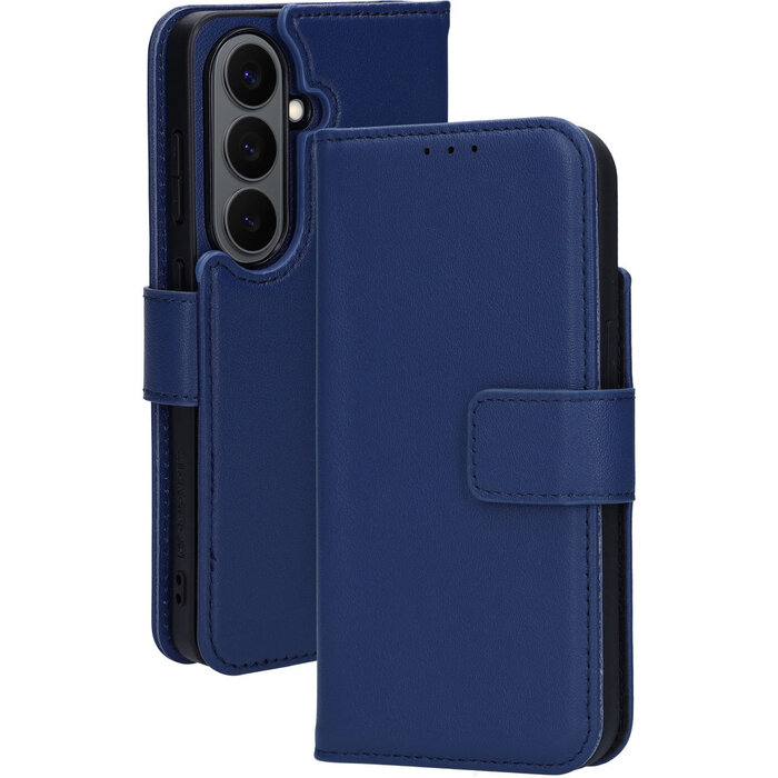 Mobiparts Mobiparts 2-in-1 Lederen Wallet Case Samsung Galaxy S26 Blauw