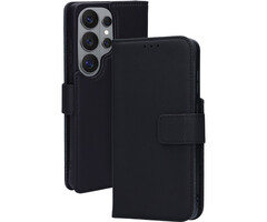 Mobiparts Mobiparts Lederen Wallet Case Samsung Galaxy S26 Ultra MagSafe Zwart