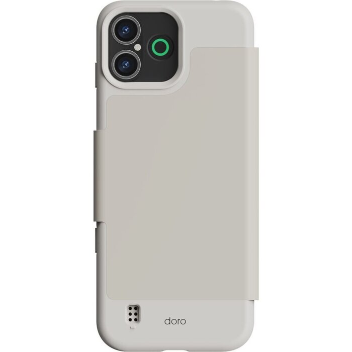 Doro Doro Aurora A30 Wallet Case - Bone - Met 3 Pasjeshouders