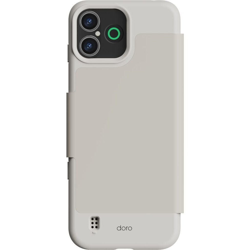 Doro Doro Aurora A30 Wallet Case - Bone - Met 3 Pasjeshouders