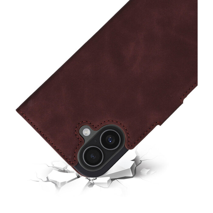 Mobiparts Mobiparts Classic Wallet Case Apple iPhone 17 Velvet Red (MagSafe Compatible) V2