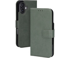 Mobiparts Mobiparts iPhone 17 Wallet Case - Stone Green - MagSafe