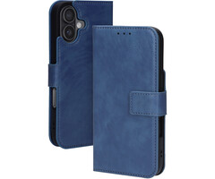 Mobiparts Mobiparts Classic Wallet Case Apple iPhone 17 Steel Blue (MagSafe Compatible) V2