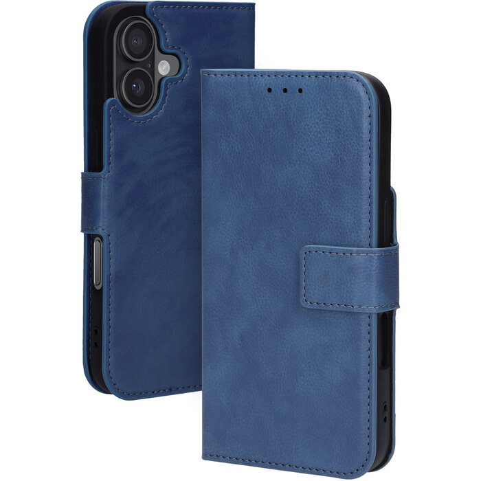 Mobiparts Mobiparts Classic Wallet Case voor iPhone 17 - MagSafe - Steel Blue