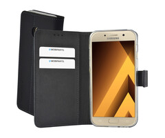 Mobiparts Mobiparts Premium Wallet TPU Case Samsung Galaxy A3 (2017) Black