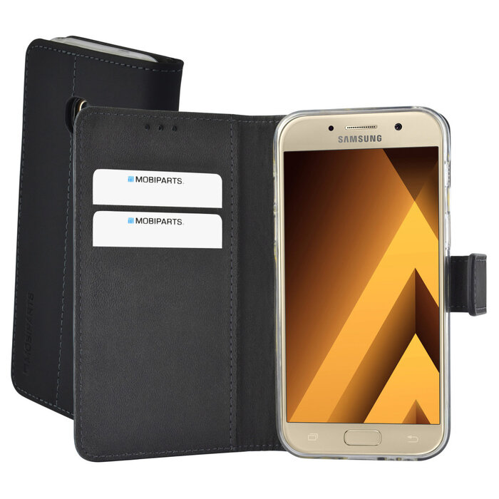 Mobiparts Mobiparts Samsung Galaxy A3 (2017) Wallet Case - Zwart