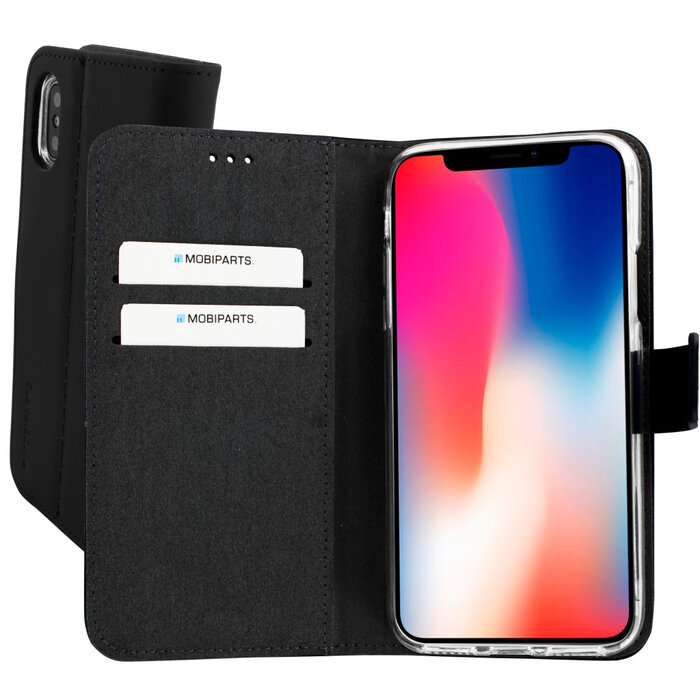 Mobiparts Mobiparts Premium Wallet Case voor iPhone X / XS - Zwart