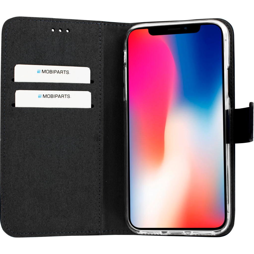 Mobiparts Mobiparts Premium Wallet TPU Case Apple iPhone X/XS Black