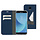 Mobiparts Classic Wallet Case voor Samsung Galaxy J7 (2017) - Blauw - Hoesje met pasjeshouder