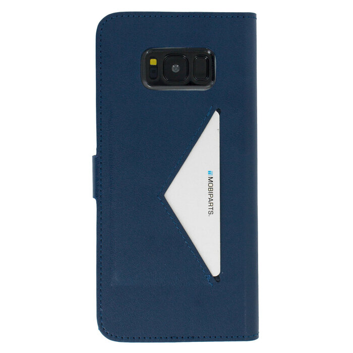 Mobiparts Mobiparts Classic Wallet Case voor Samsung Galaxy S8 Plus - Blauw - Portemonnee Hoesje