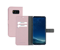 Mobiparts Mobiparts Saffiano Wallet Case voor Samsung Galaxy S8 Plus - Roze