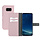 Mobiparts Saffiano Wallet Case voor Samsung Galaxy S8 Plus - Roze - Portemonnee Hoesje