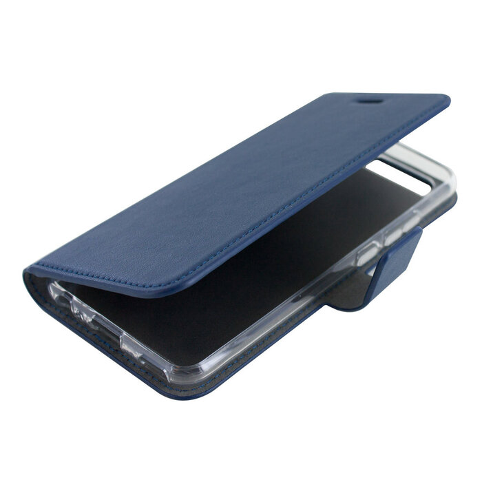 Mobiparts Mobiparts Classic Wallet Case voor Huawei P10 - Blauw - Met Pasjeshouder
