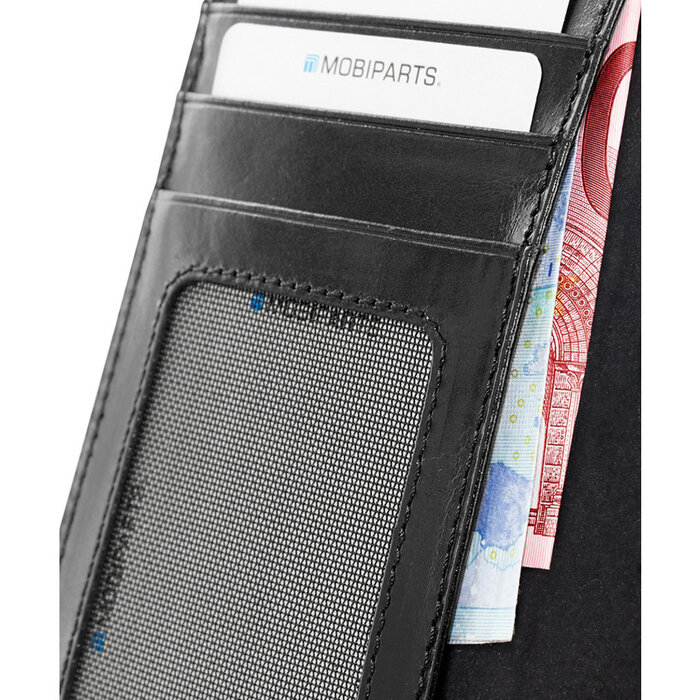 Mobiparts Mobiparts Excellent Wallet Case voor Samsung Galaxy S9 - Echt Leder - Jade Black