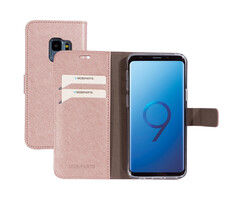 Mobiparts Mobiparts Saffiano Wallet Case voor Samsung Galaxy S9 - Roze
