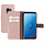 Mobiparts Saffiano Wallet Case voor Samsung Galaxy S9 - Stijlvolle Portemonnee Hoes Roze