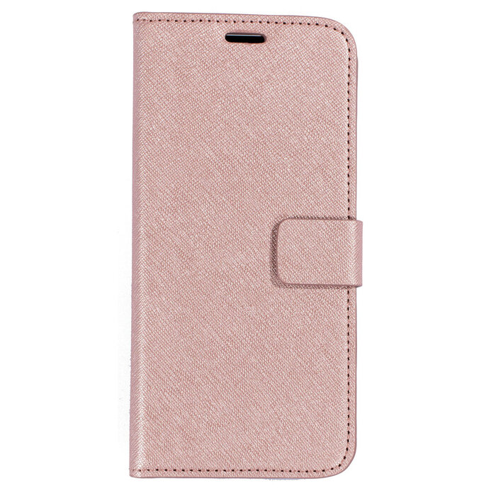 Mobiparts Mobiparts Saffiano Wallet Case voor Samsung Galaxy S9 - Stijlvolle Portemonnee Hoes Roze