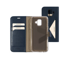Mobiparts Mobiparts Classic Wallet Case Samsung Galaxy A6 (2018) Blue